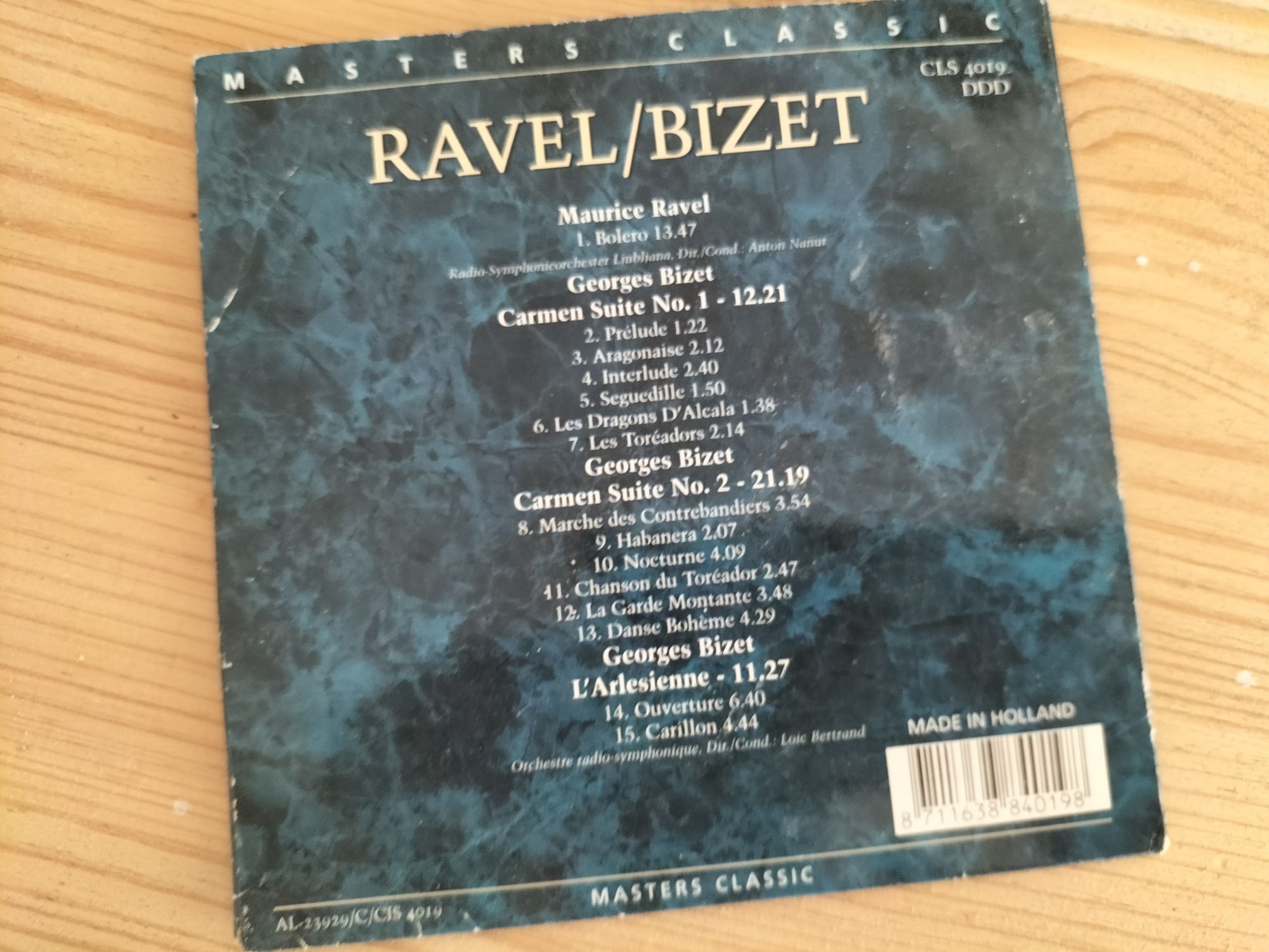 CD - Ravel/Bizet