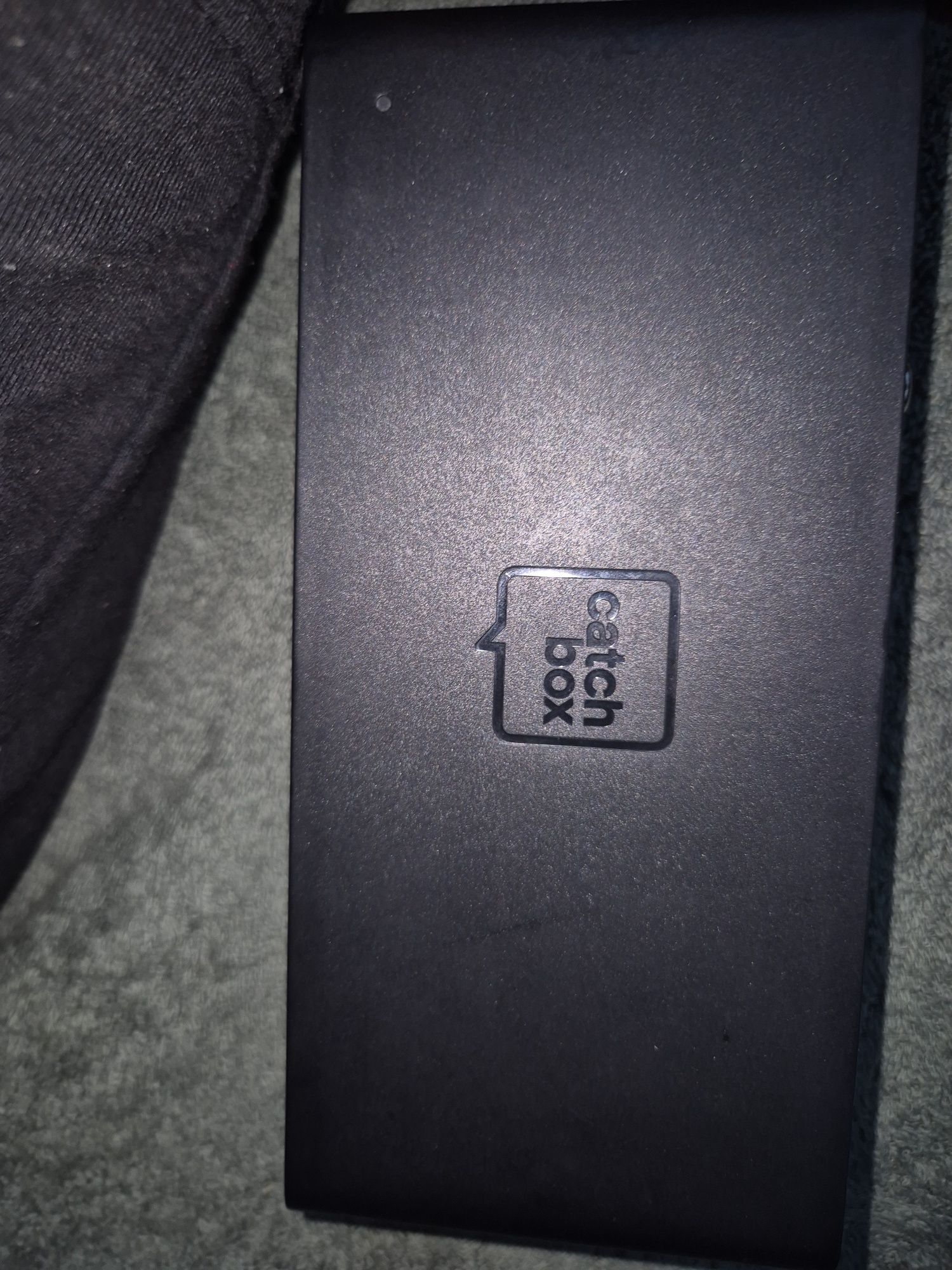 Catch box microfone