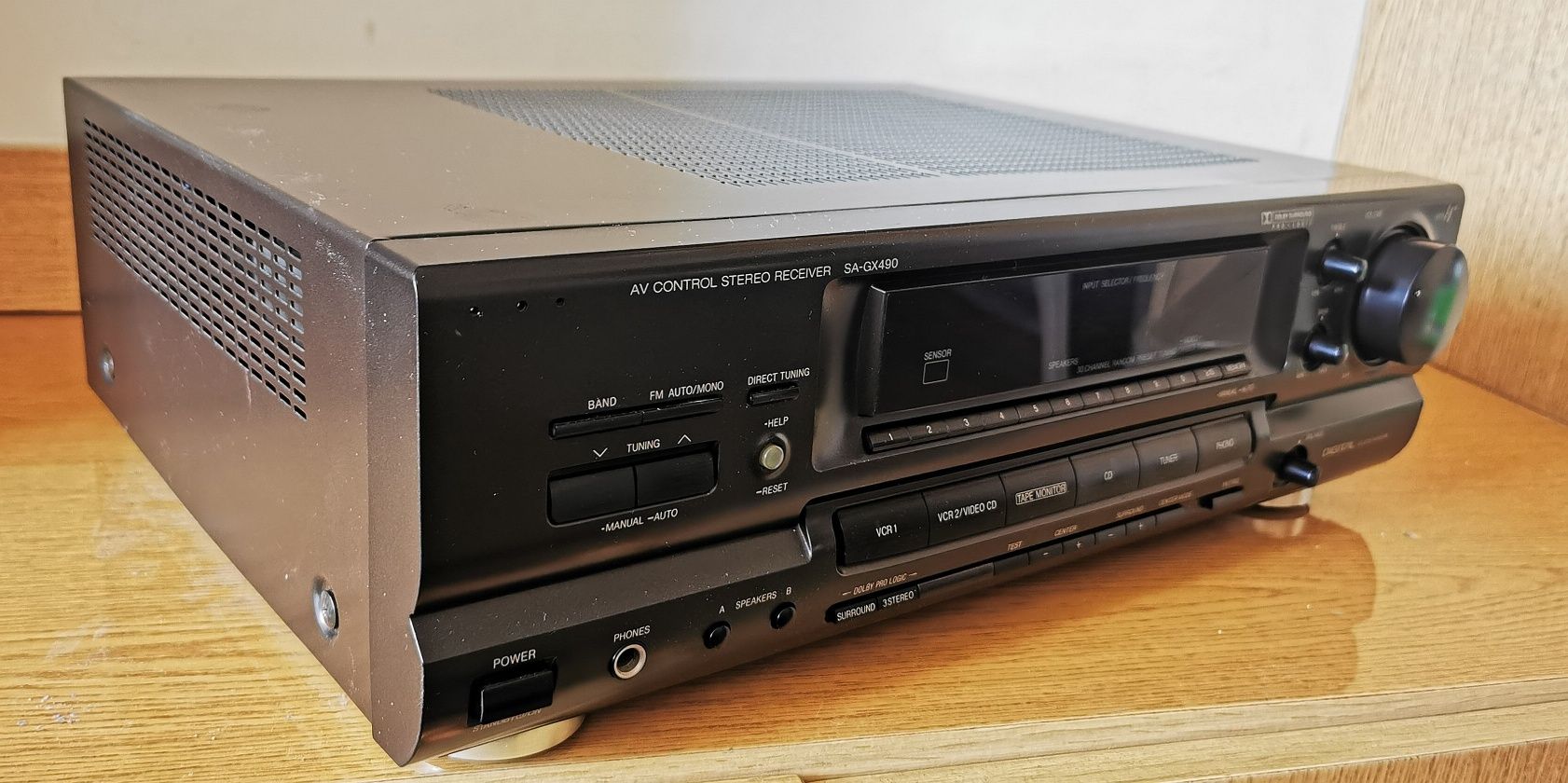 Amplituner Technics SA-GX490 + Odtwarzacz CD Technics SL-PG450