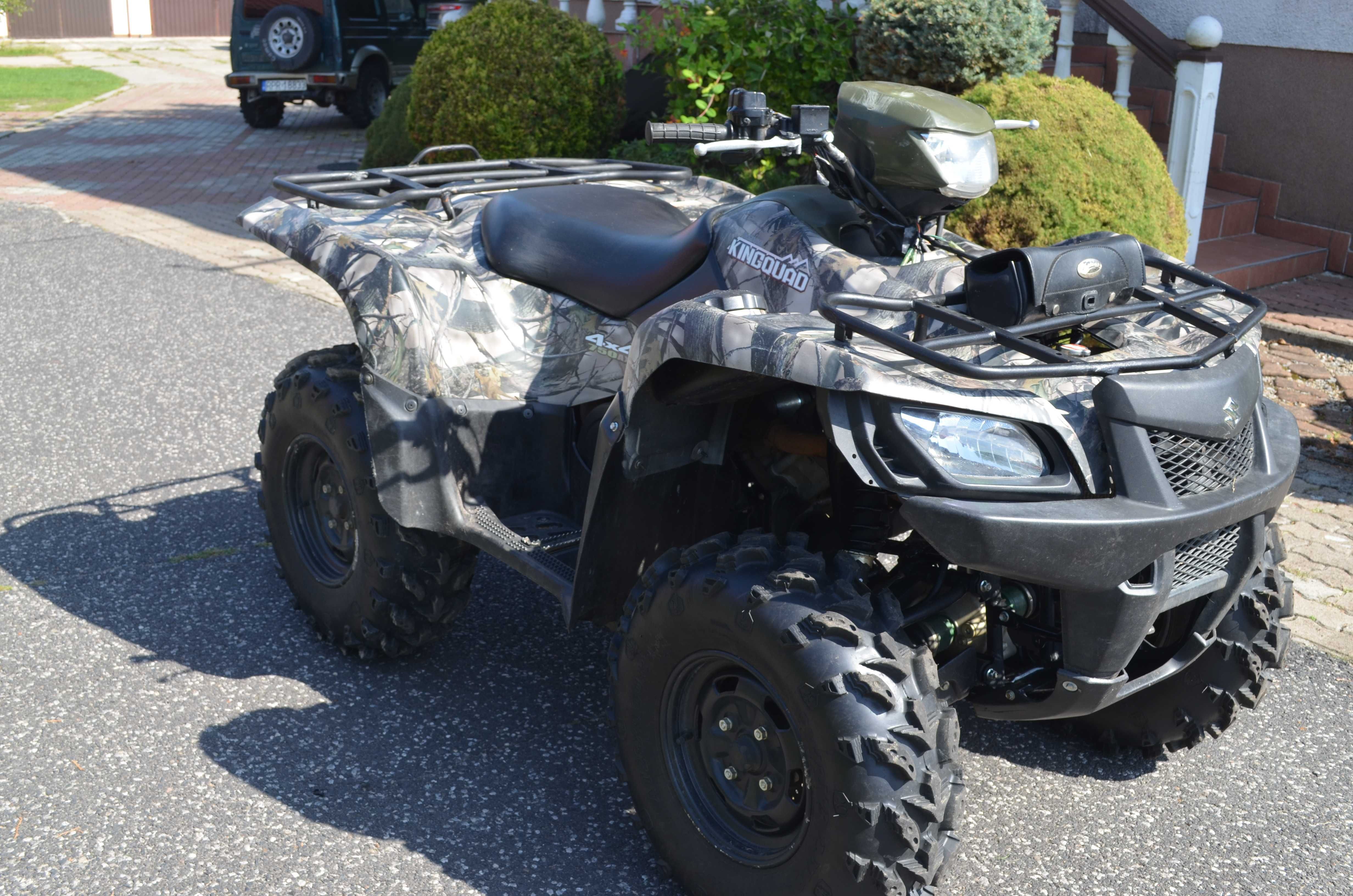 Quad Suzuki  KingQuad 750 Gryzzli   Can-Am 2017 r