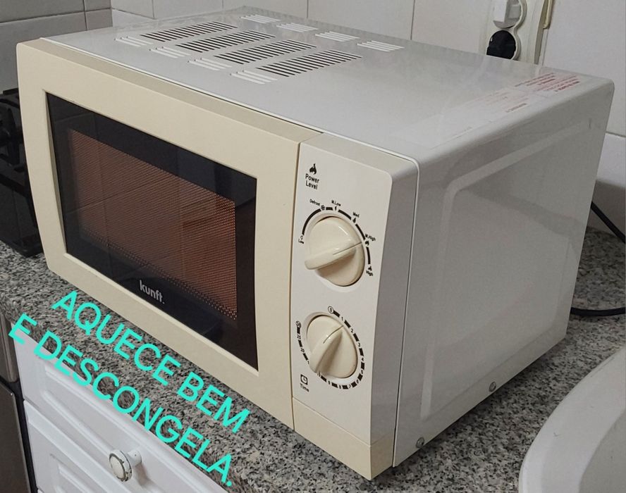MICROONDAS KUNFFT COMPLETO. Casa,Cozinha,Campismo,Trabalho,Garagem.