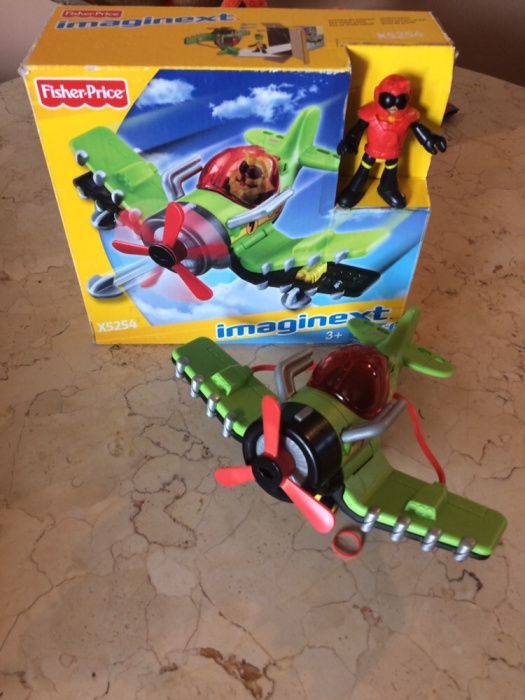 Fisher price imaginext sky samolot