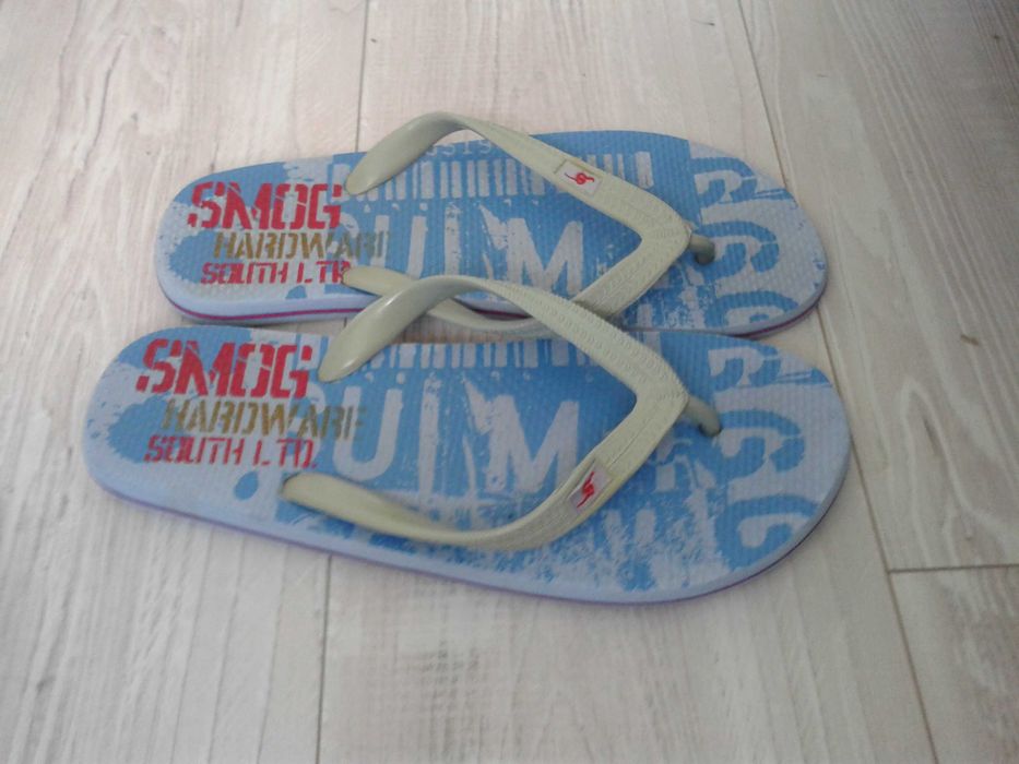 buty męskie, klapki basenowe, japonki, rozm. 43