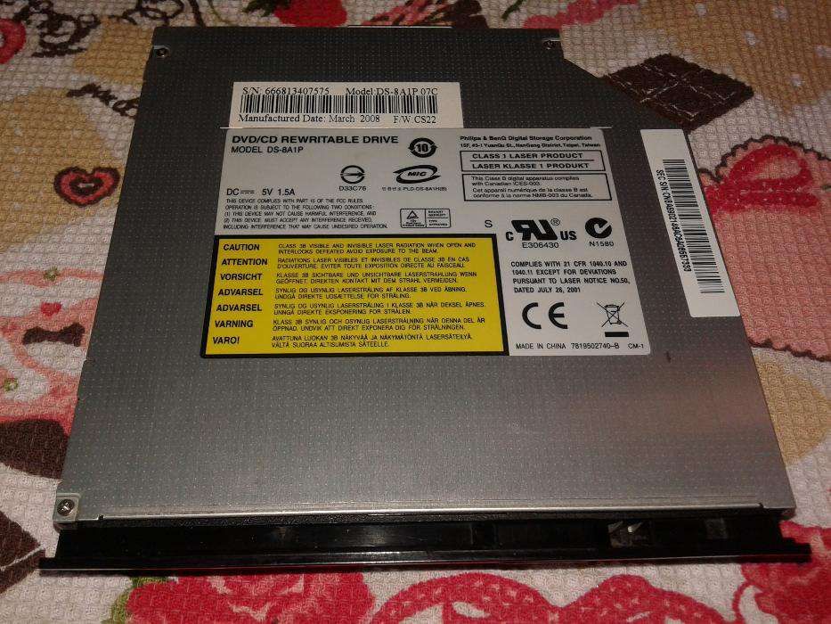 CD-DVD дисковод ноутбук DS8A1P IDE