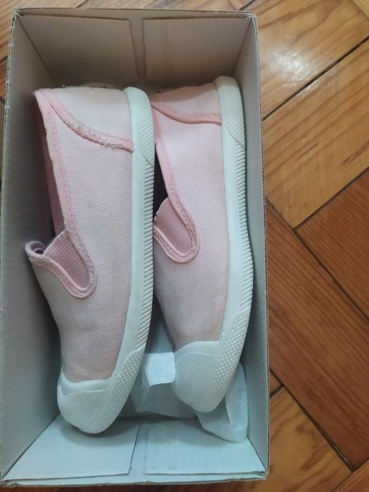 Sapatos pisamonas menina rosa