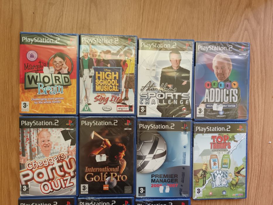 Jogos PS2 novos a Estrear. Selados.