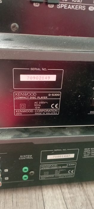 Zestaw Kenwood z kolumnami Wharfedale