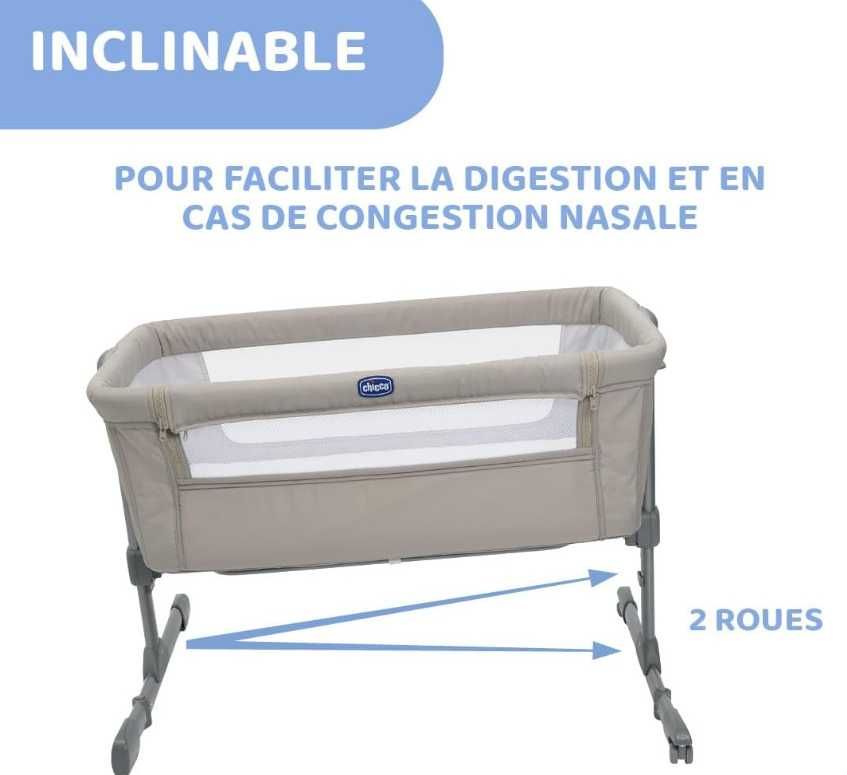 NOWE Łóżeczko Dostawne Chicco Next2Me Essential Cododo