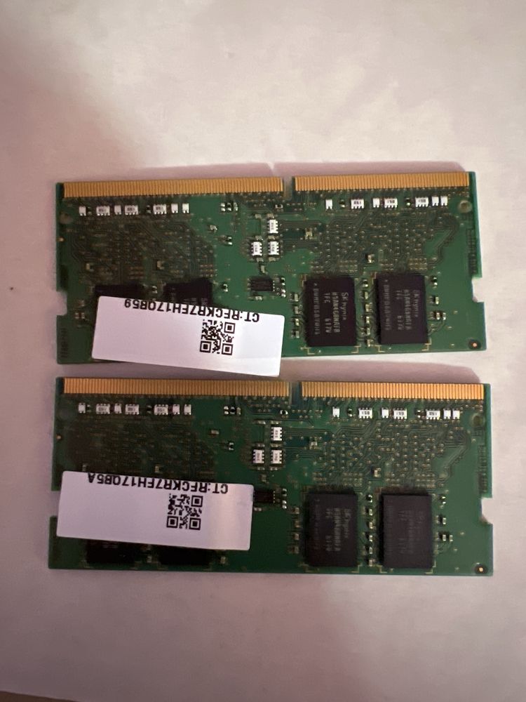 Pamięc ram 2x DDR4 4Gb 1Rx8