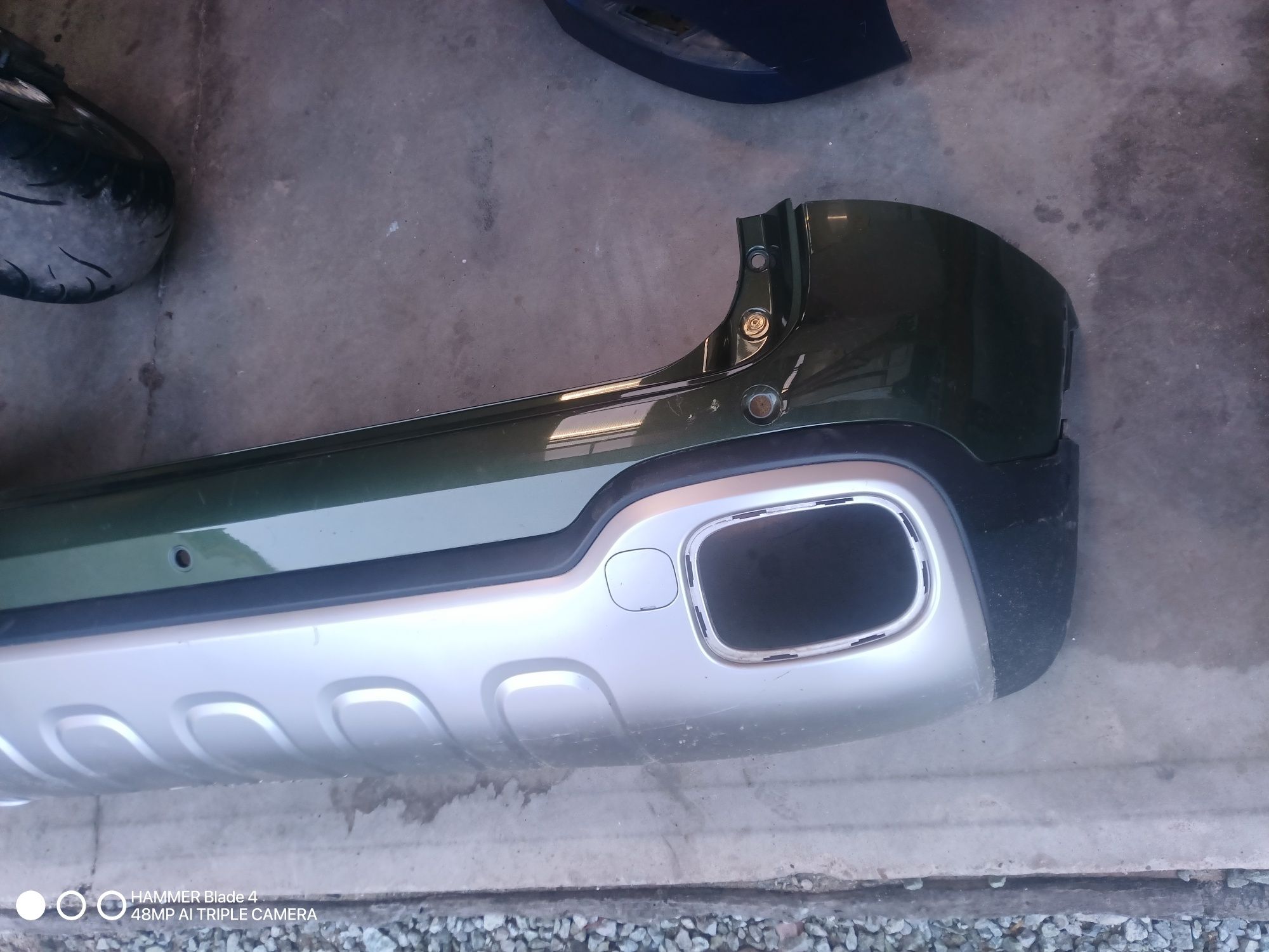 Fiat panda III cros zderzak tył 12-
