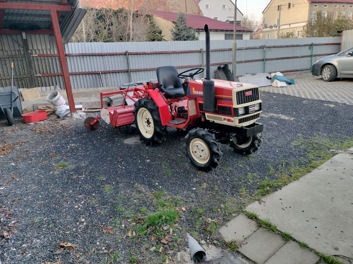 Traktor ogrodniczy yanmar plus glebogryzarka