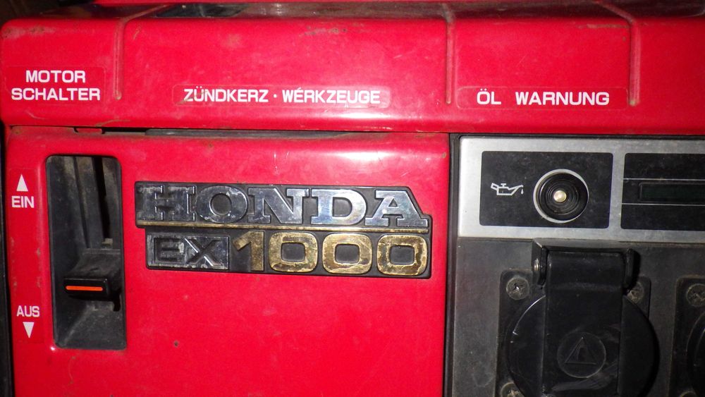 HONDA EX.800 EX1000  Turystyczny Agregat prądotwórczy, Generator