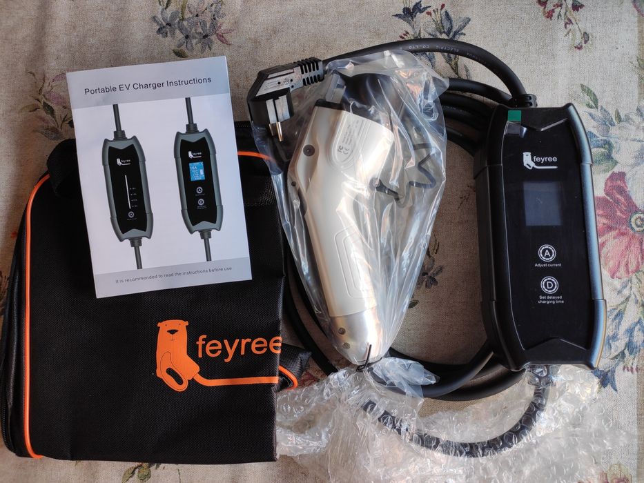 Зарядний пристрій для електромобілів  220v Type1 Feyree 3,5KW 16A