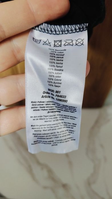 Czarna bluzka t-shirt Pink Panther