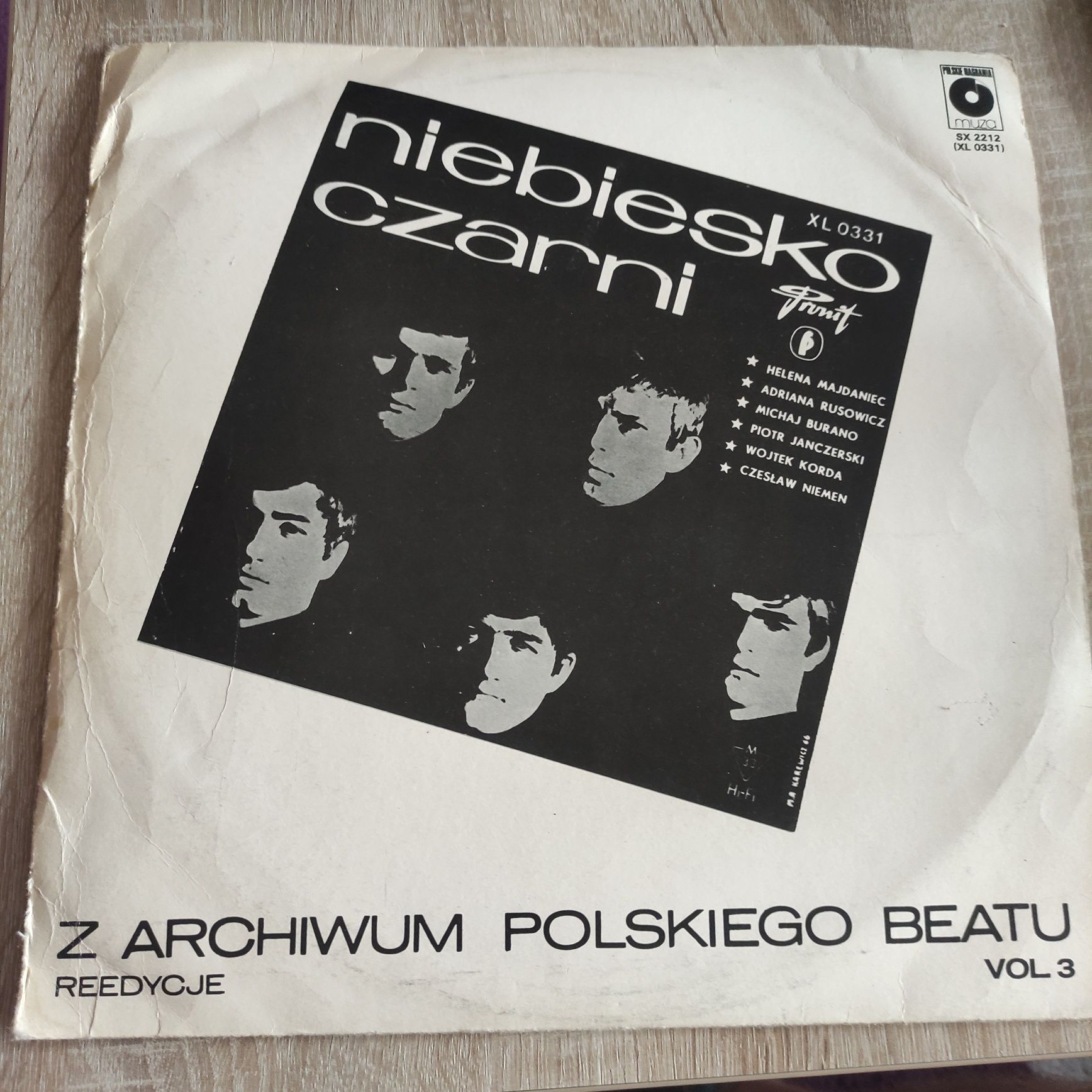 Płyta winylowa Z archiwum Polskiego Beatu Nirbiesko-Czarni