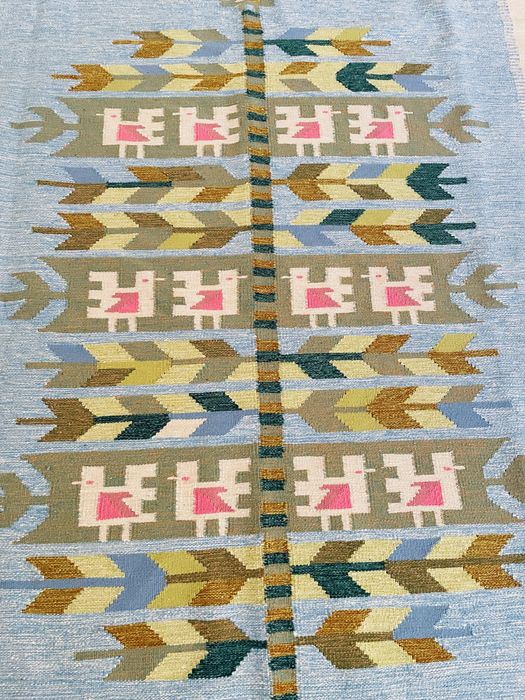 Скандинавський вовняний килим