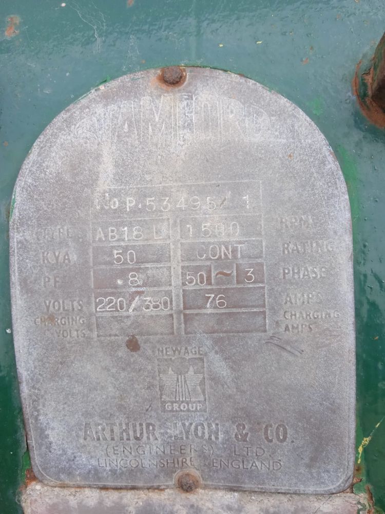 Gerador 50 kv disel