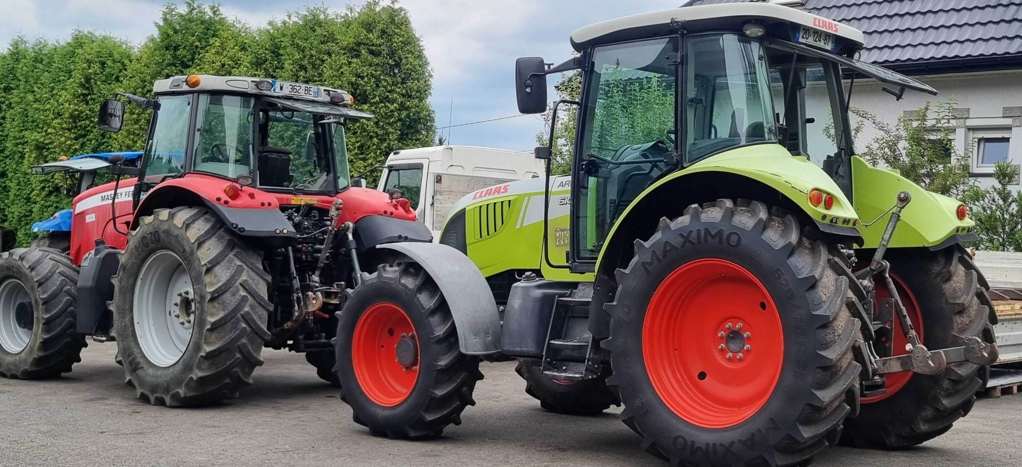 Massey Ferguson 6485 z Tuzem 2008 rok ISOBUS w Oryginalnym stanie
