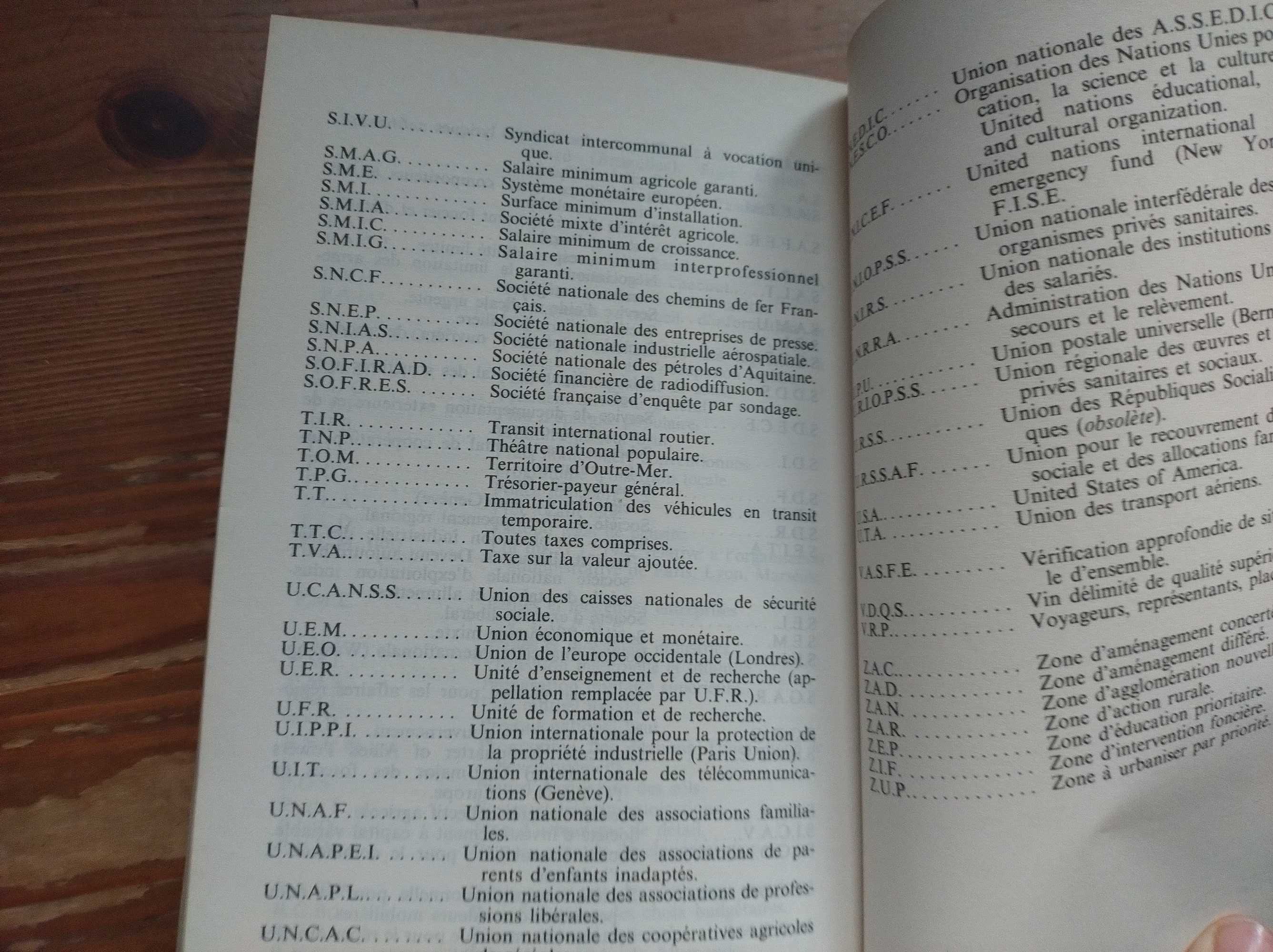 Książka francuska, Livres français, Lexique Termes juridiques Dalloz