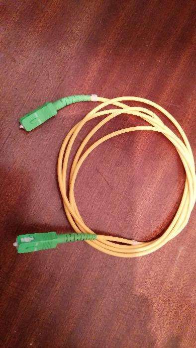 Patchcords / Cabos de fibra óptica novos /Vodafone / meo / NOS