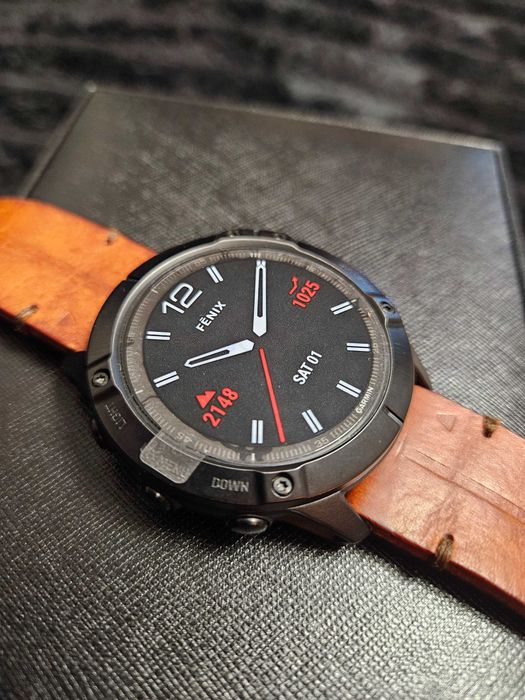Garmin Fenix 6x Sapphire Black DLC. Jak nowy!