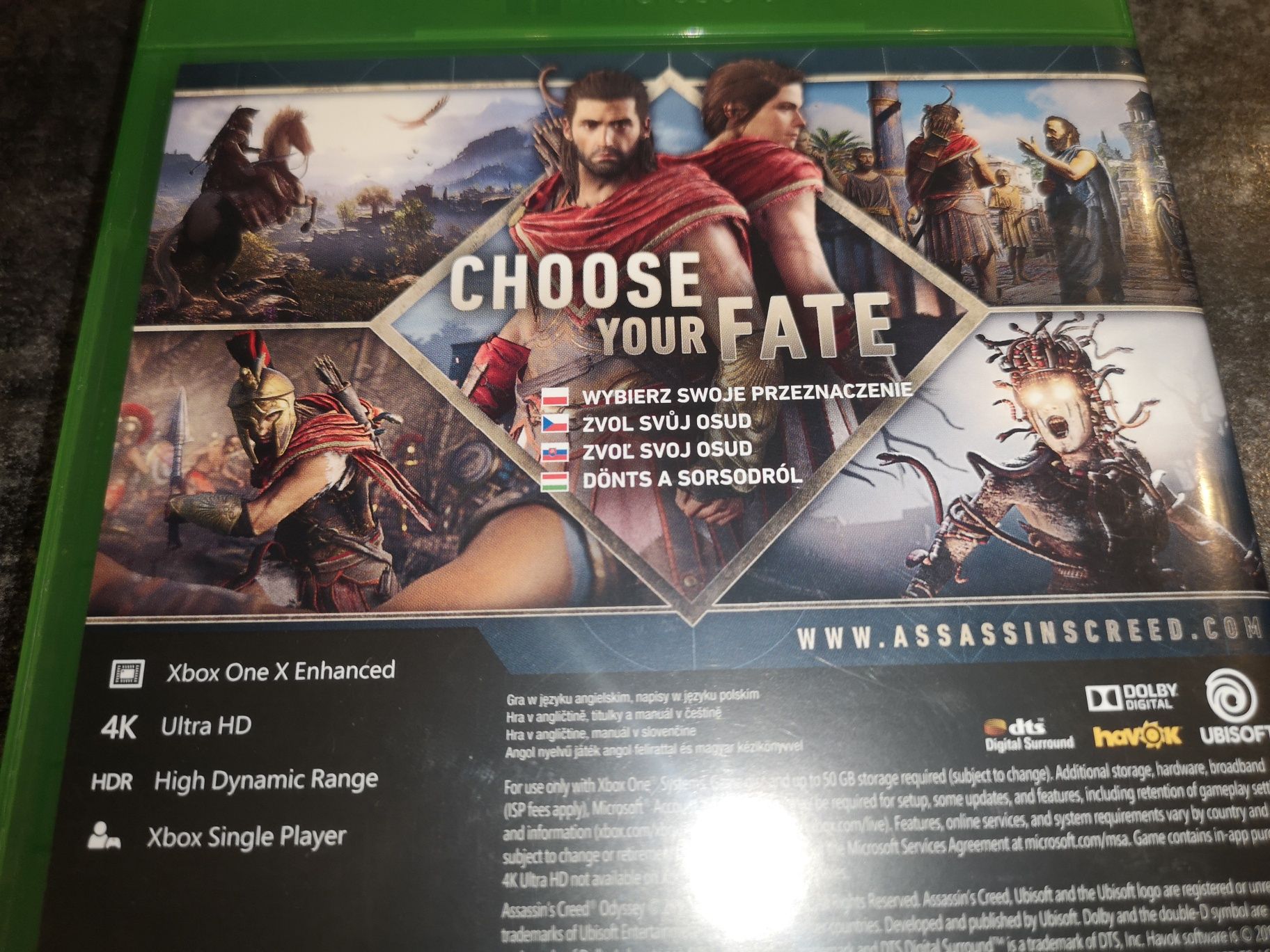 Assassins Creed Odyssey XBOX ONE gra PL (możliwość wymiany) sklep
