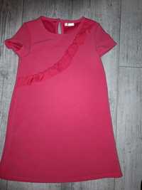Malinowa sukienka Pepco roz 128