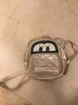 Mochila de menina dourada Mickey Mouse