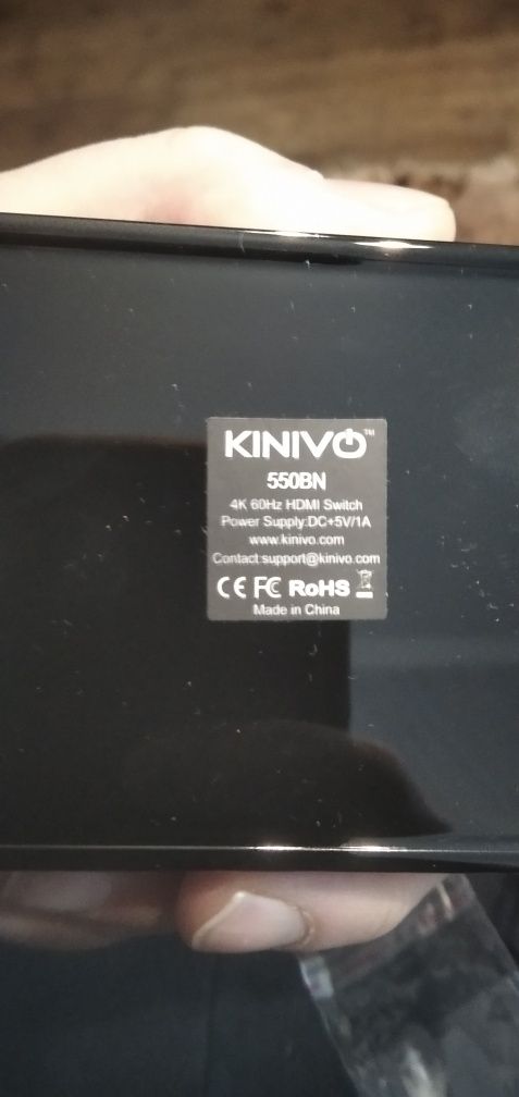 Hdmi коммутатор Kinivo(5входов и 1выход)