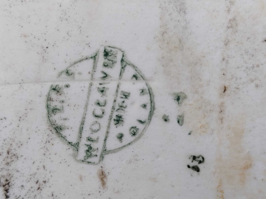 Solniczka Pojemnik na sól PRL Włocławek ceramiczny do odnowienia