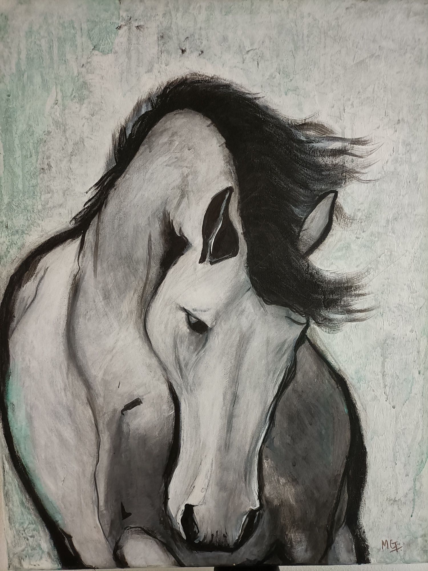 Cavalo - Pintura ORIGINAL