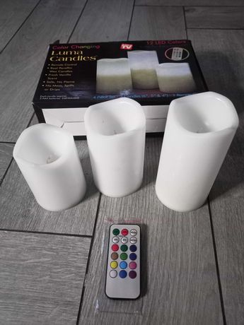 Світлодіодні свічки набір з 3 шт Luma Candles Color Changing