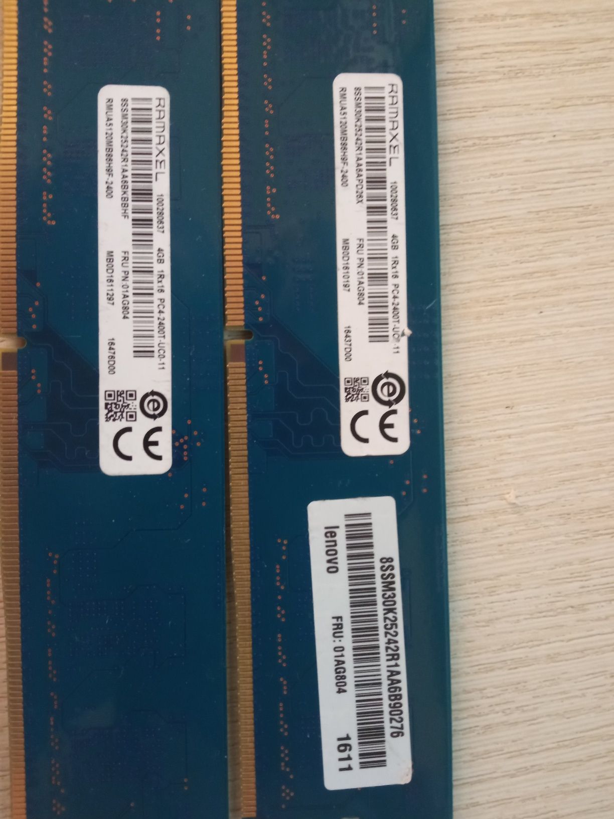Lenovo Ramaxel 16Gb Ddr4 2400T (4GB x 4 Kit)