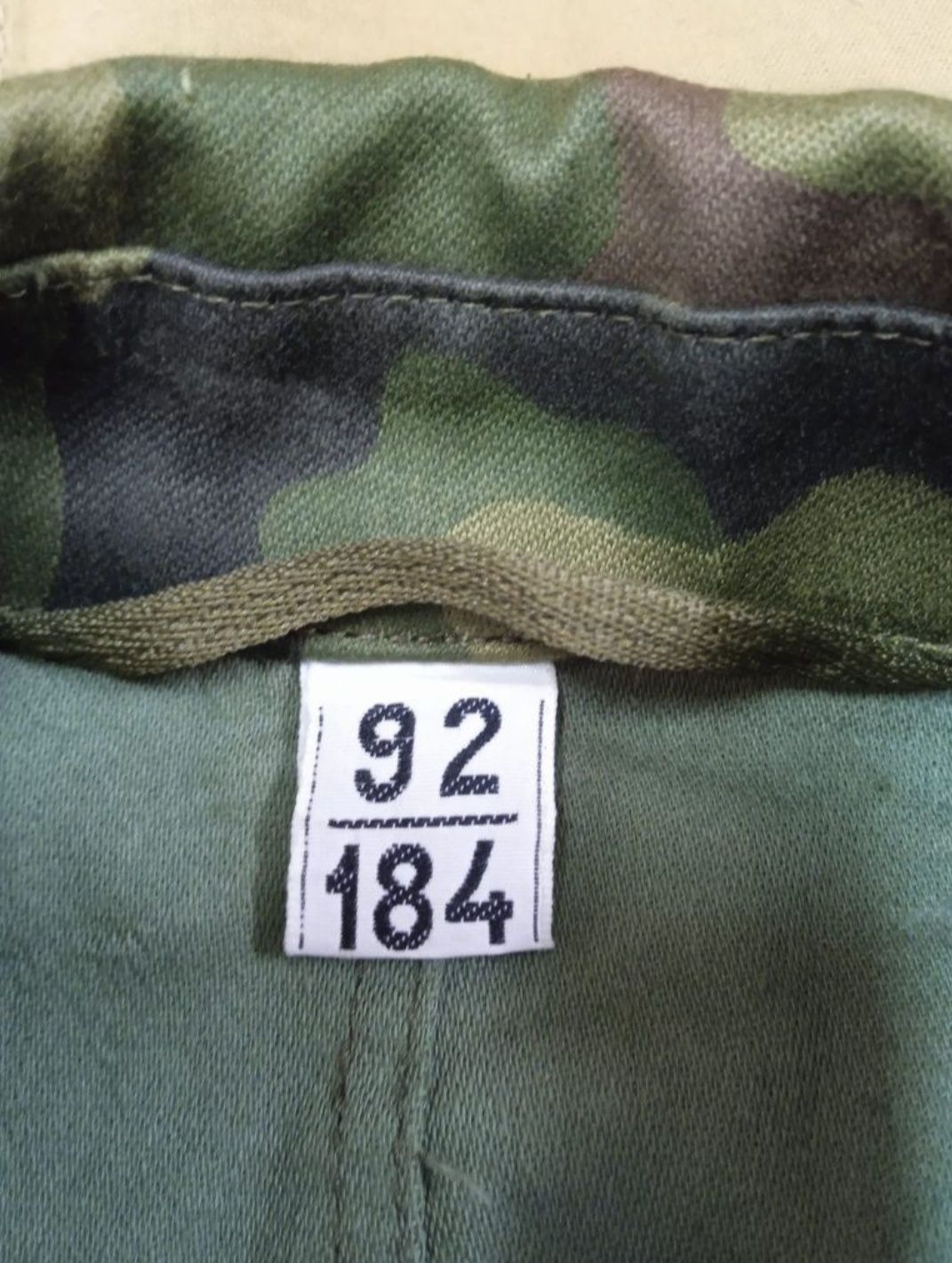 Oryginalny mundur polowy wzór 93, rozmiar  92/184