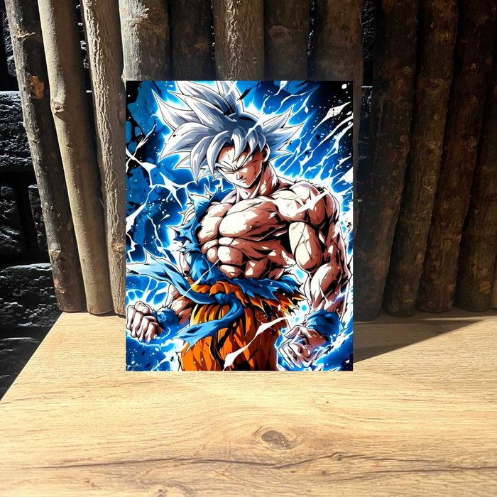 Dragon ball. Son Gokū metalowy obraz