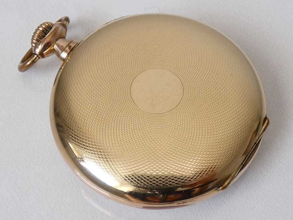 Zegarek kieszonkowy Omega w złoconej kopercie