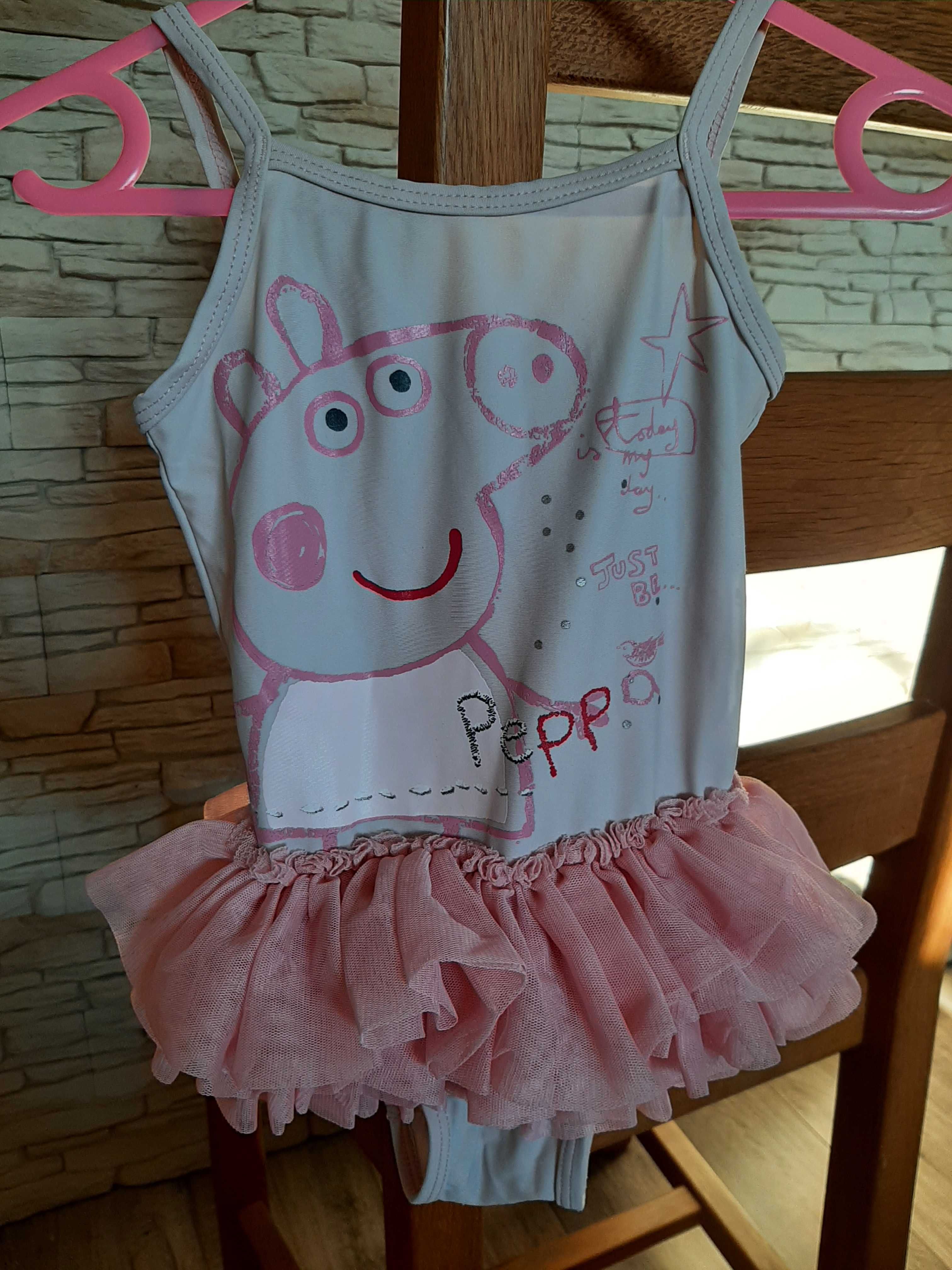 Strój kąpielowy Peppa pig roz 98