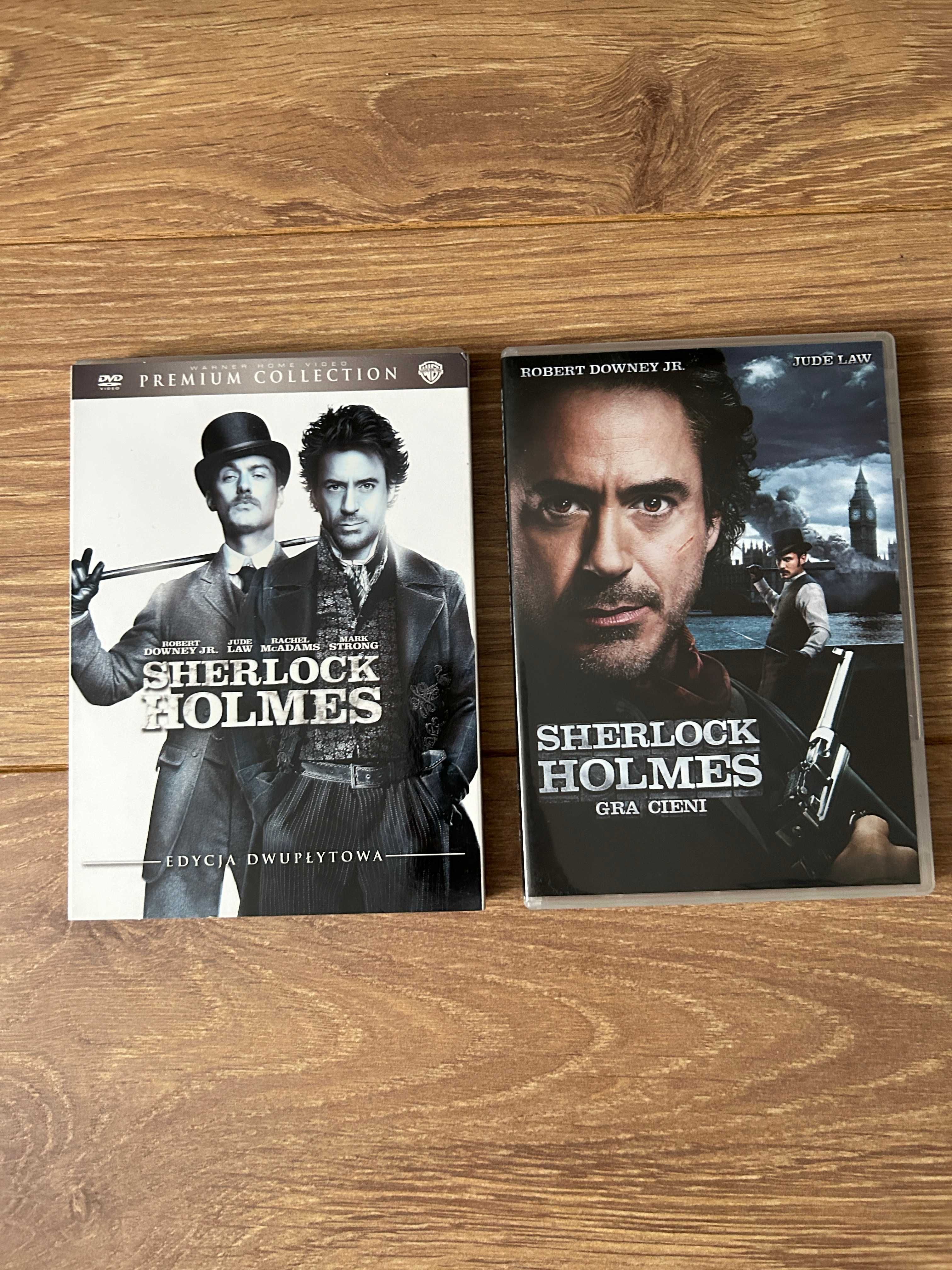 Sherlock Holmes i Sherlock Holmes: Gra cieni DVD