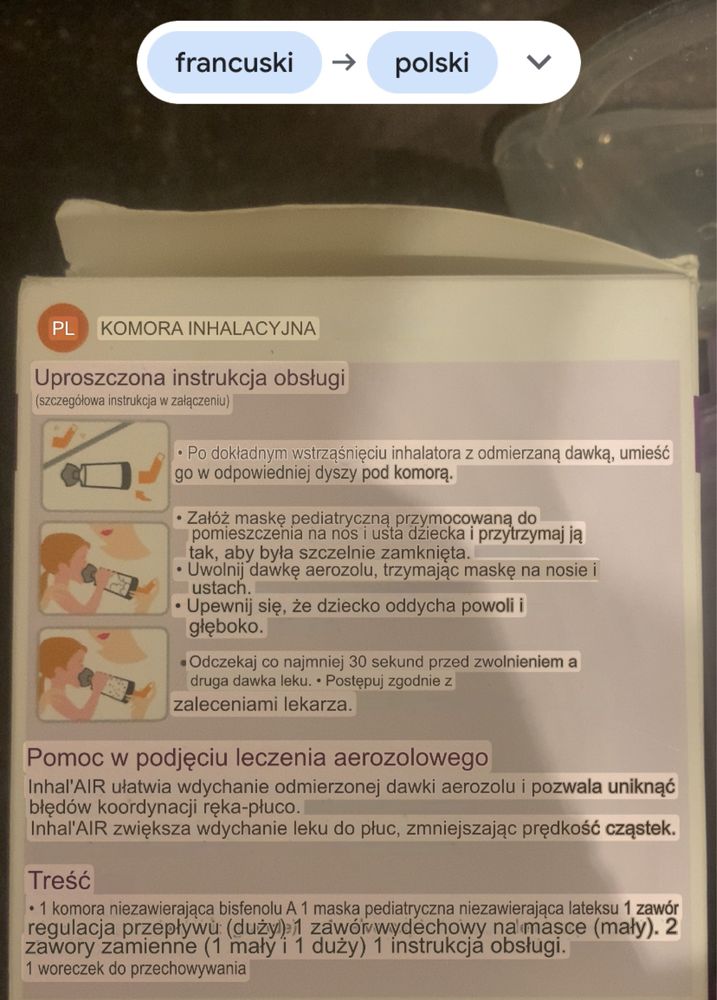 Komora inhalacyjna