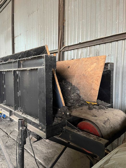 półautomat do pakowania ziemii, torfu, piasku itp