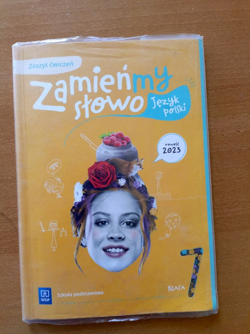 Zamieńmy słowo klasa 7 język polski zeszyt ćwiczeń, ćwiczeniówka