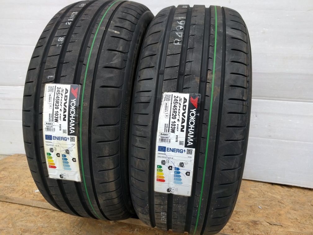 245/45R20 103W XL Yokohama Advan Sport V107A NOWE