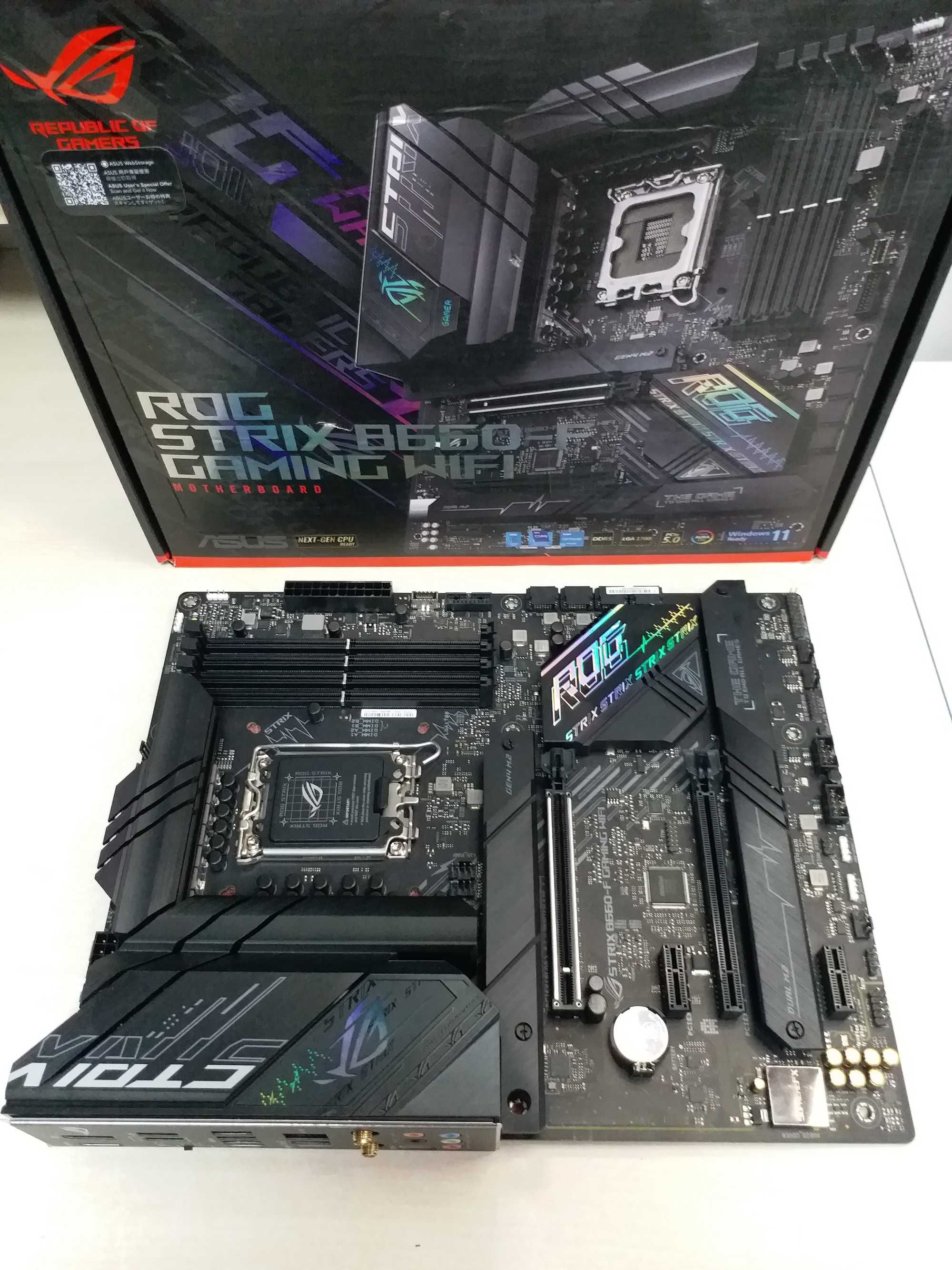 Asus ROG Strix B660-F Gaming WI-FI socket 1700 DDR5