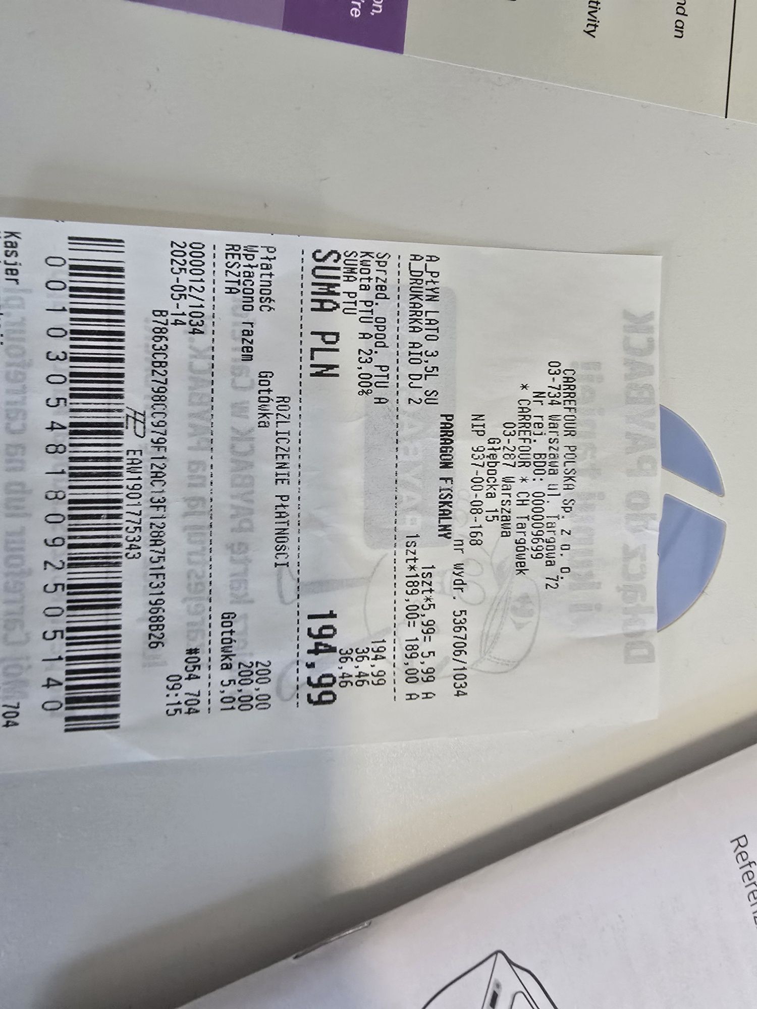 HP DeskJet 2822e – jak nowa, z gwarancją, tuszami i opakowaniem