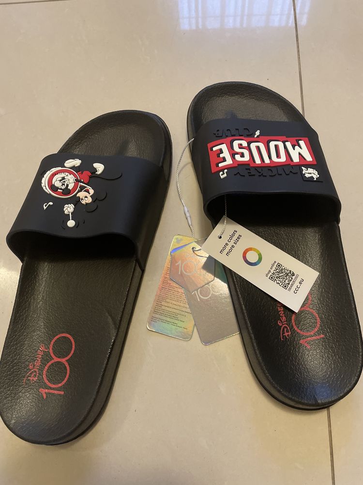 Klapki Mickey Mouse rozm 39 Polecam