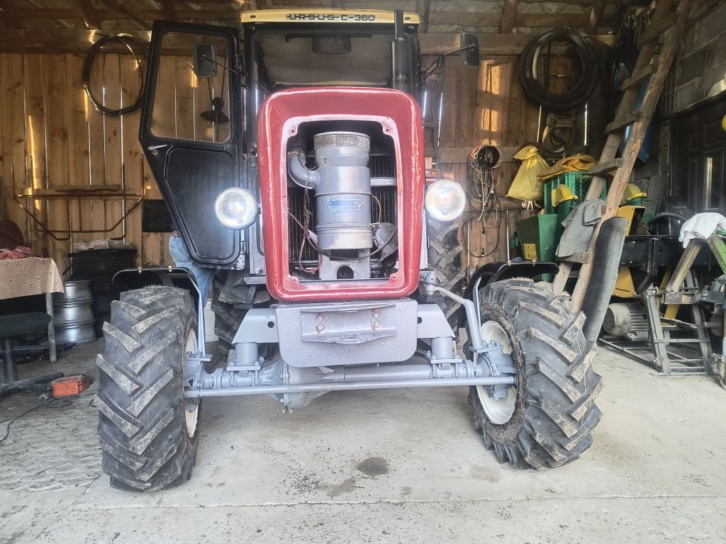 Napęd ursus C 360 4x4 355 balonówki 3p