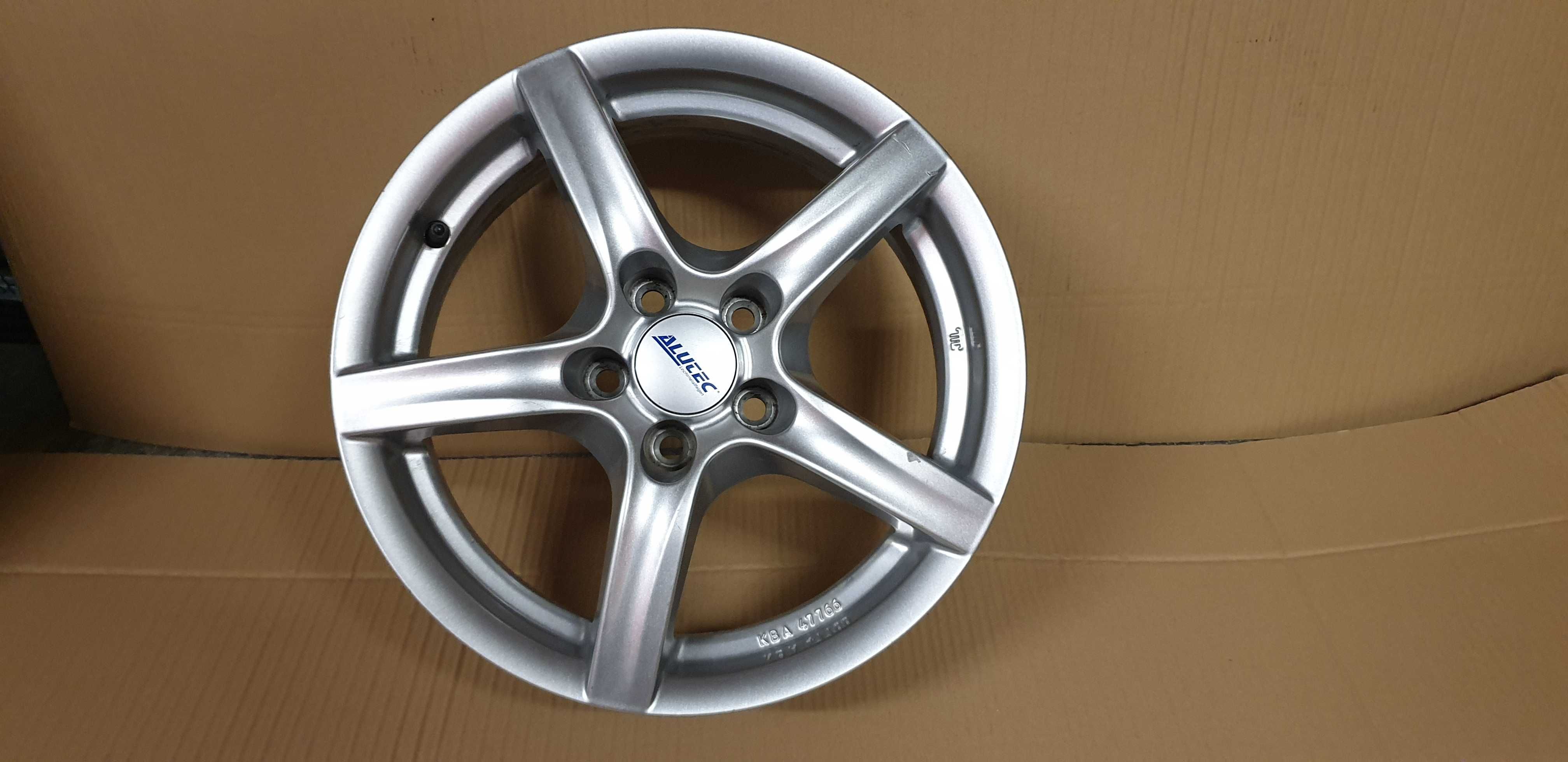 felga aluminiowa ALUTEC 15" 6J ET38 5x100 Hyundai i20 Renault Zoe 1szt