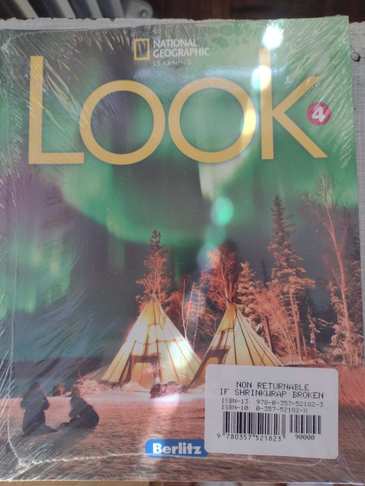 Podręcznik + ćwiczenia LOOK 4 National Geografhic Learning Berlitz