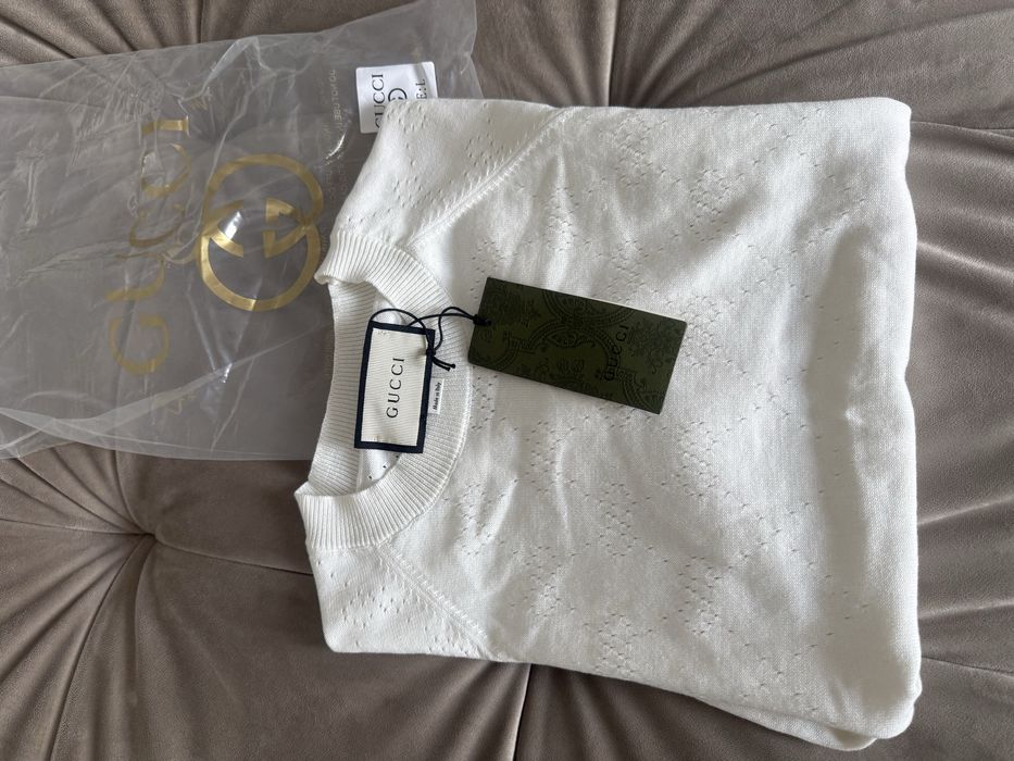 Sweterek Gucci krótki rękaw