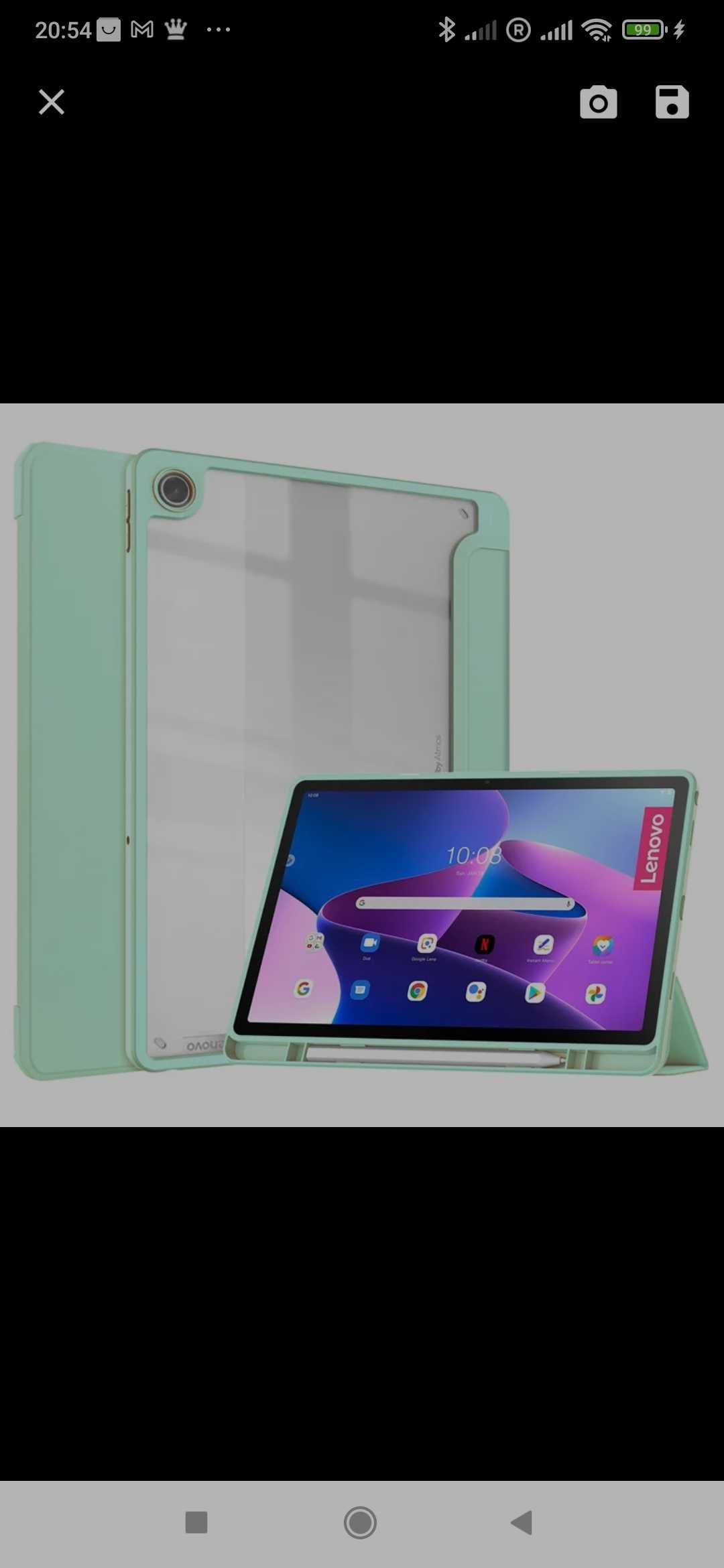 Чехол на Lenovo tab M10 Plus 3rd gen 10.6